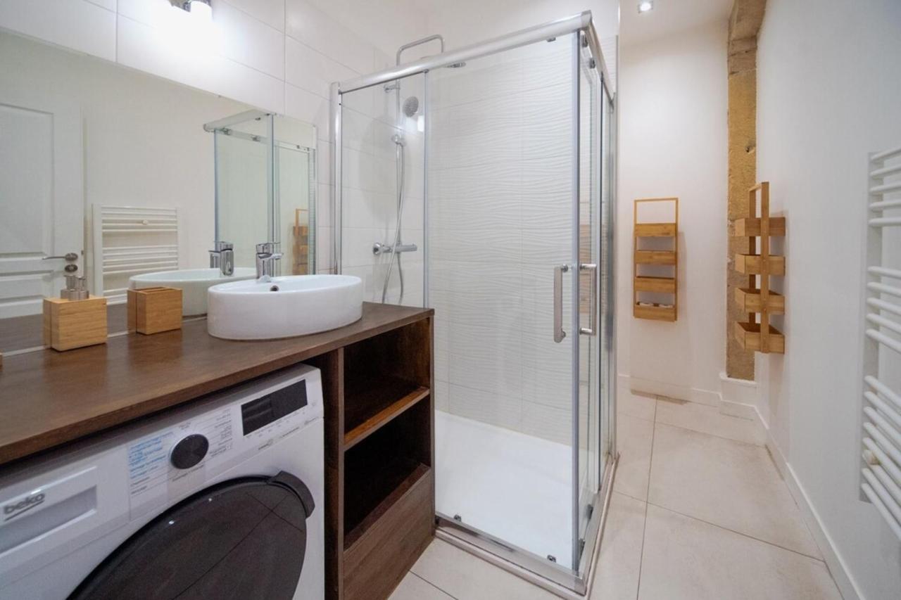Chez Jean - Beautiful Renovated Studio - Cordeliers Lyon Dış mekan fotoğraf